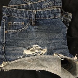 Mossimo Distressed Jean Shorts